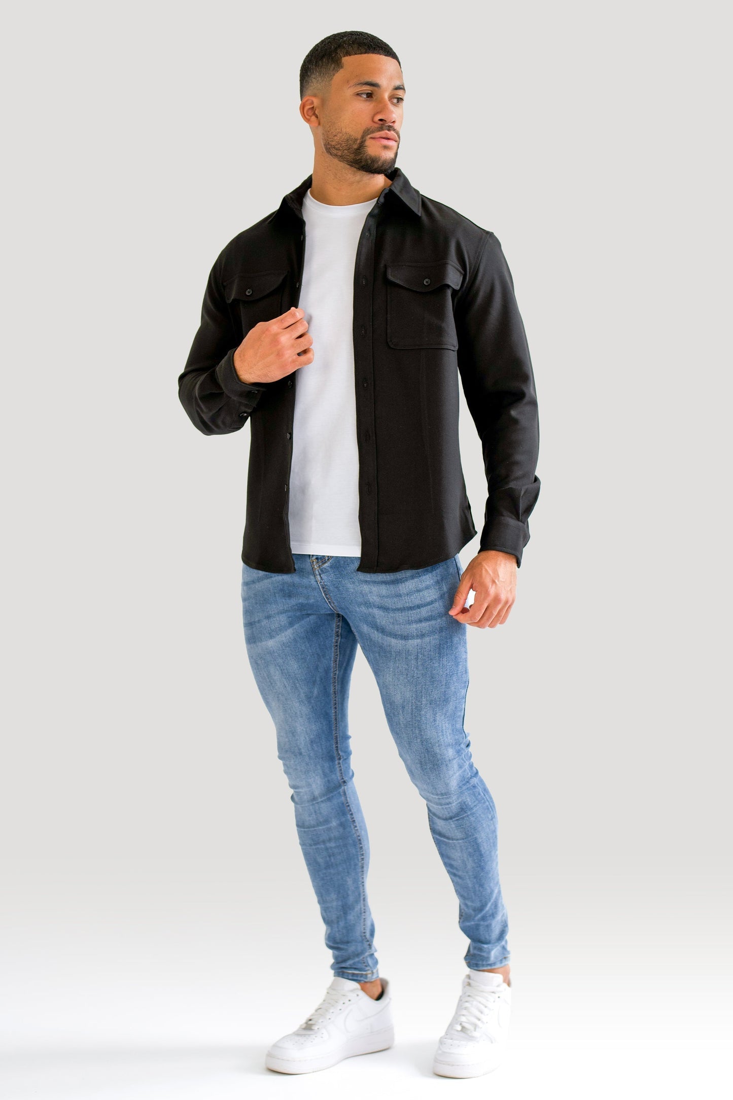 Sobrecamisa Dantesco - NEGRO