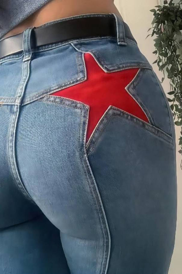 Jeans Acampanados Retro Star
