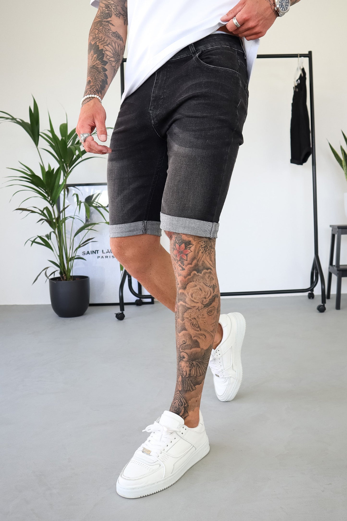Bermudas Laurencio - GRIS OSCURO