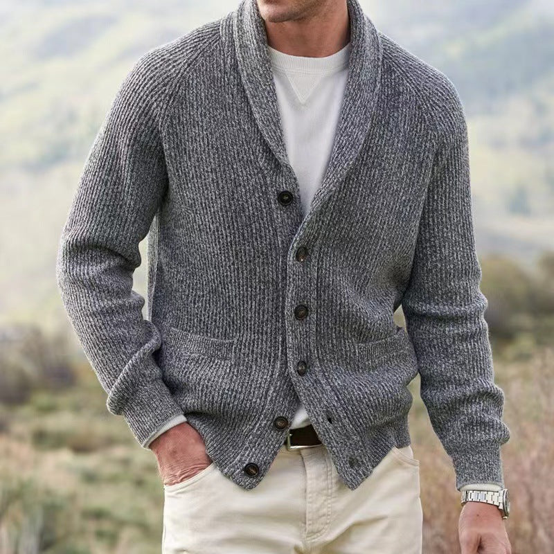 Jacobo Vintage – Chaleco de Lana para Hombre con Cuello en V