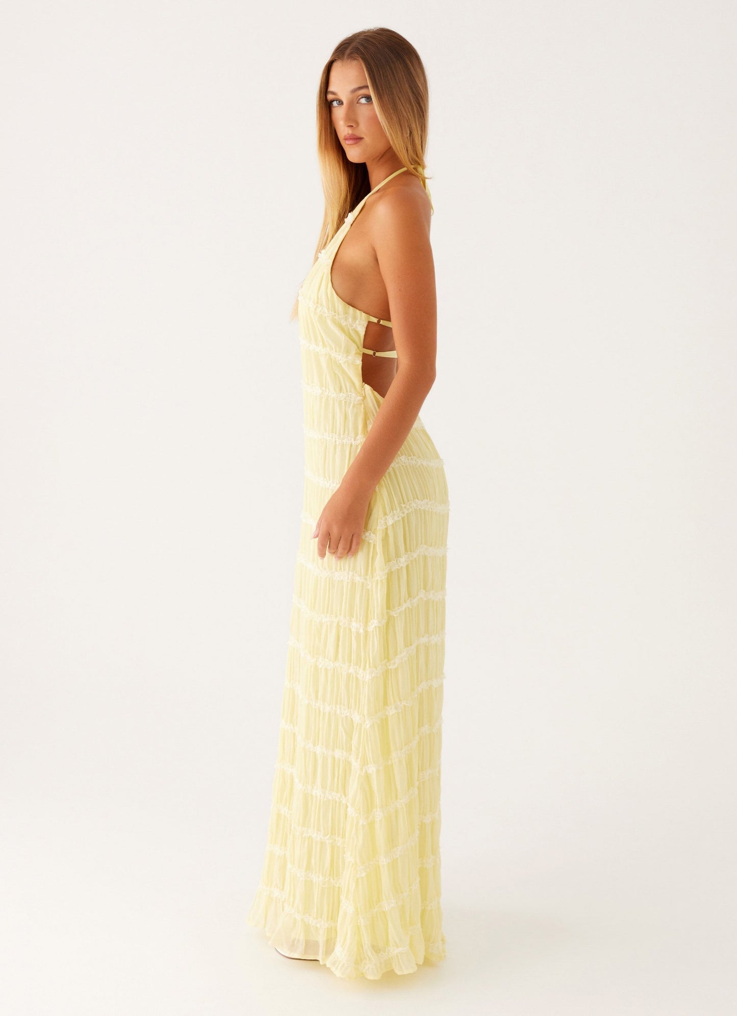 Léa| El Encanto Bohemio en una Elegante Maxi Vestido