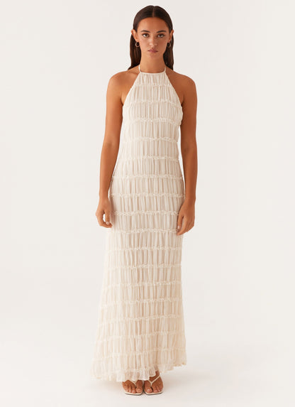 Léa| El Encanto Bohemio en una Elegante Maxi Vestido