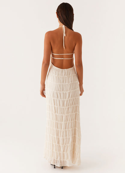 Léa| El Encanto Bohemio en una Elegante Maxi Vestido