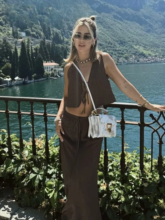 Conjunto Amina – Elegancia Casual en Dos Piezas
