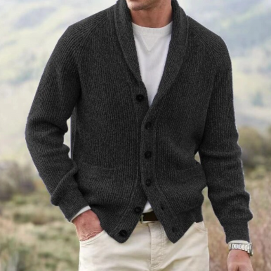 Jacobo Vintage – Chaleco de Lana para Hombre con Cuello en V